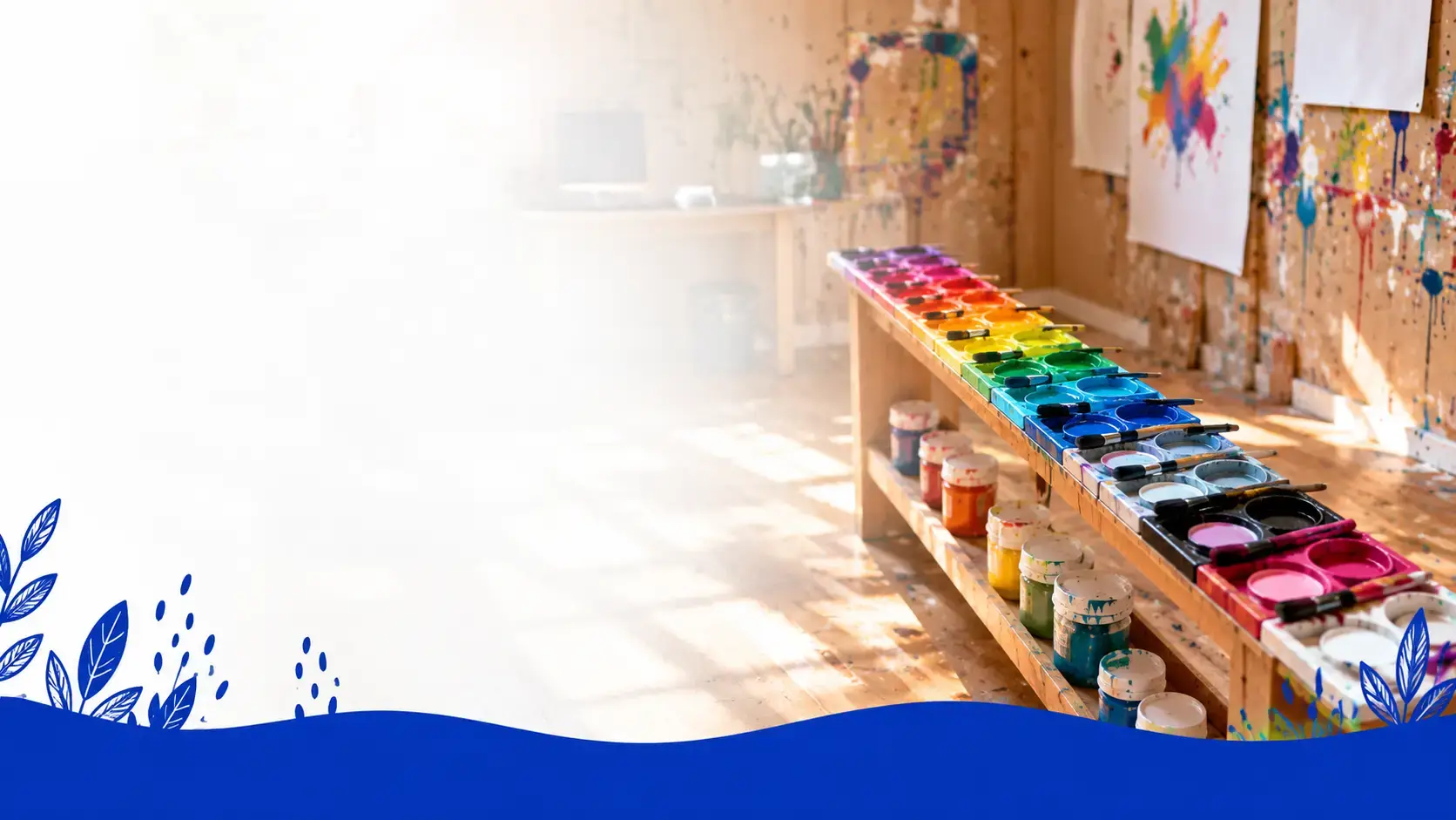 Taller de pintura y creatividad en La Guarida Creativa
